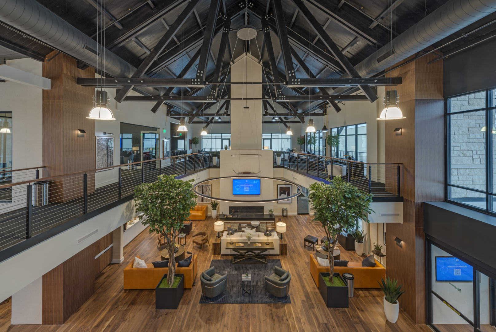 Timberlyne Millionair Timber Frame Commercial Airport 1