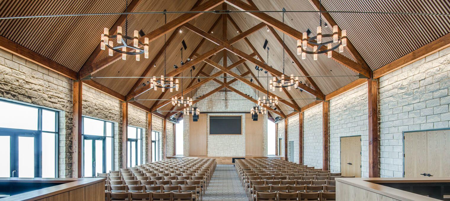 Bent tree commercial timber frame 1