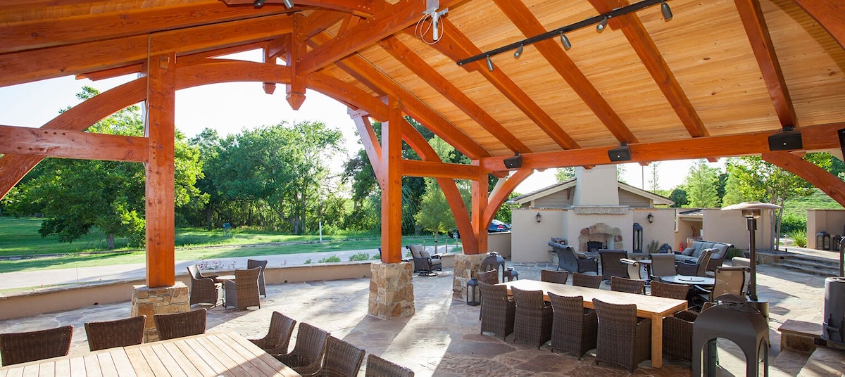 Hemi hideout car cathedral commercial timber frame 16