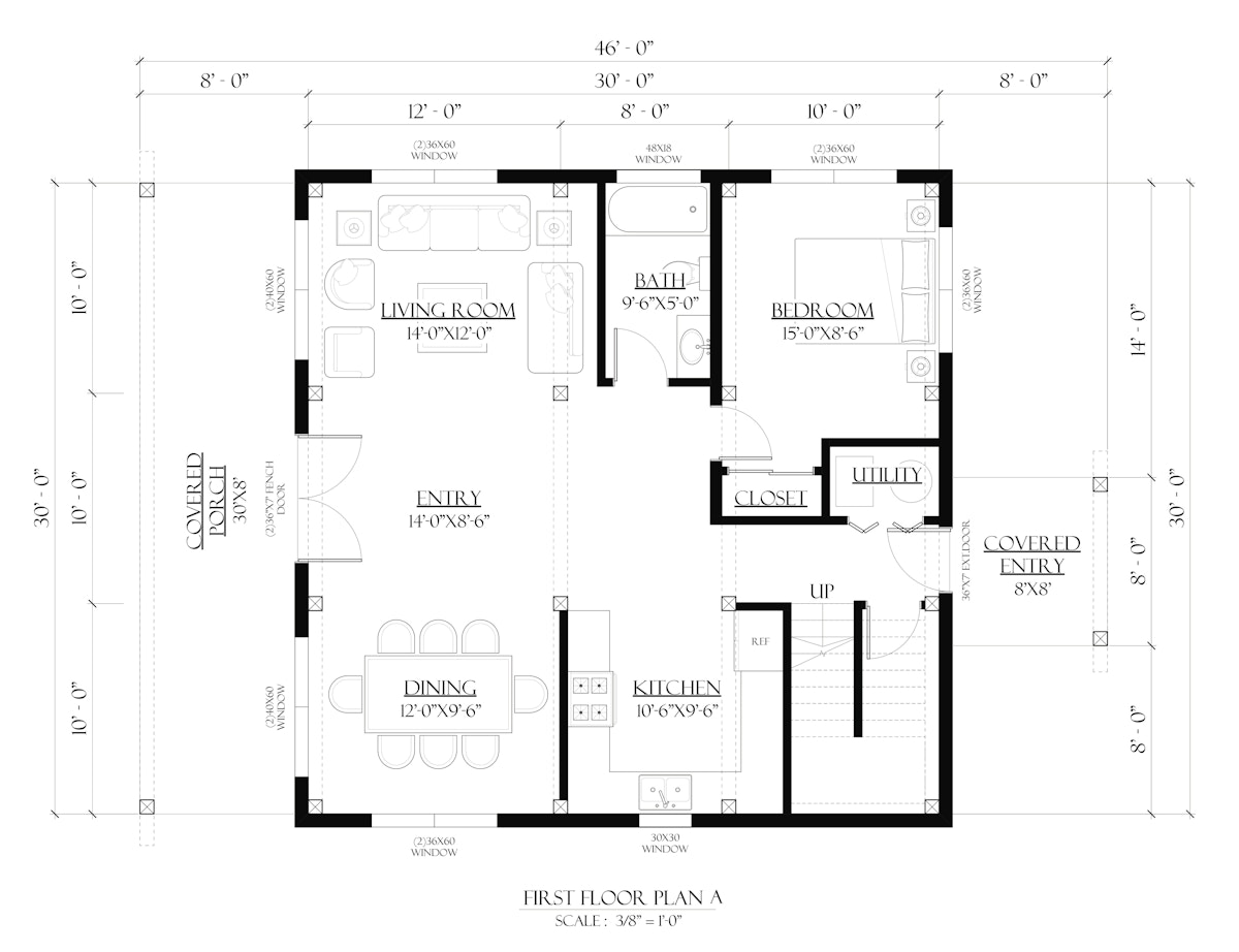 Timberlyne Blue Jay Main Floor Plan A
