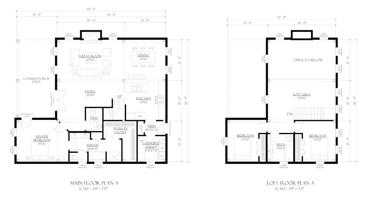 Timberlyne Calabasas Main Floor Plan A