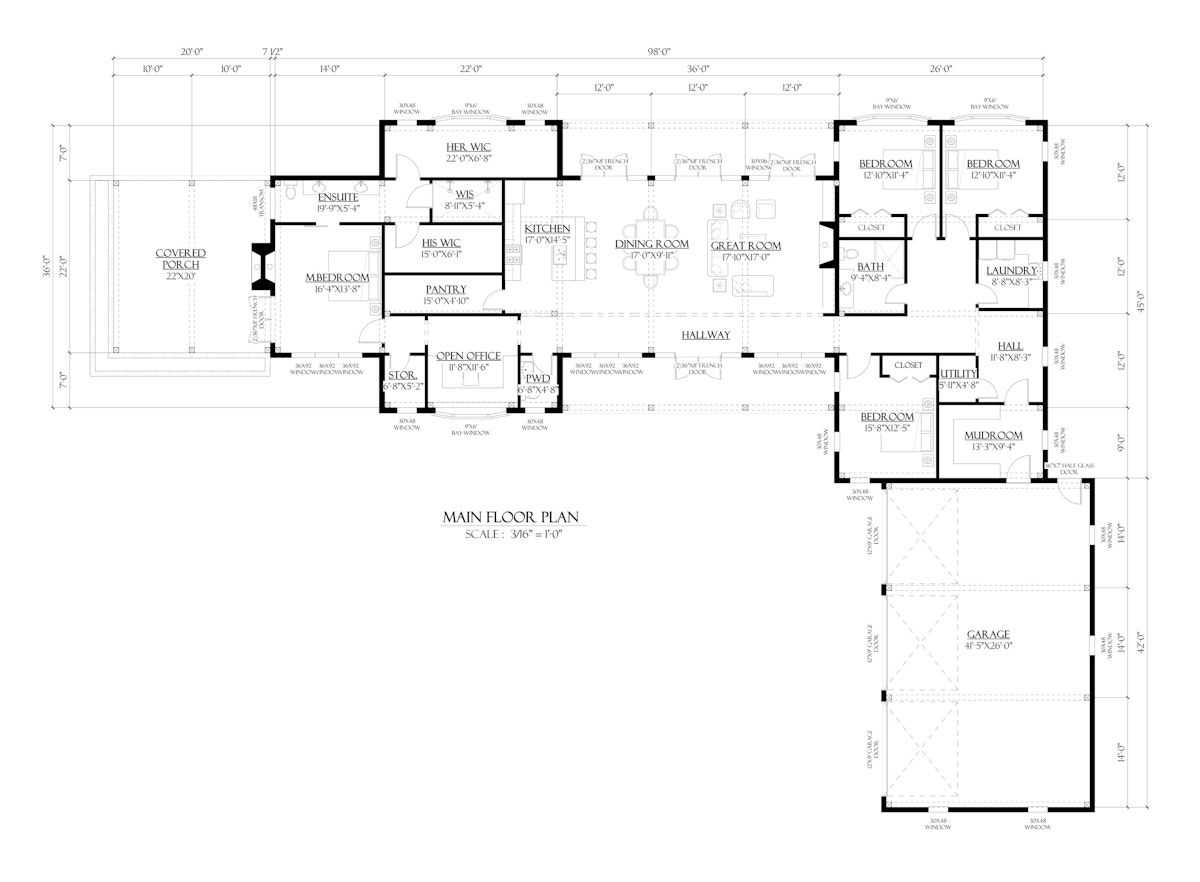 Timberlyne Carleton Timber Frame Home Design Floor Plan
