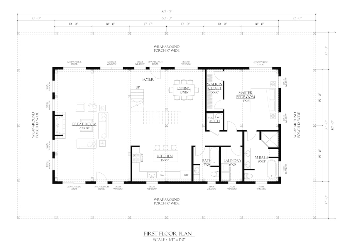 Timberlyne Huxley Main Floor Plan A