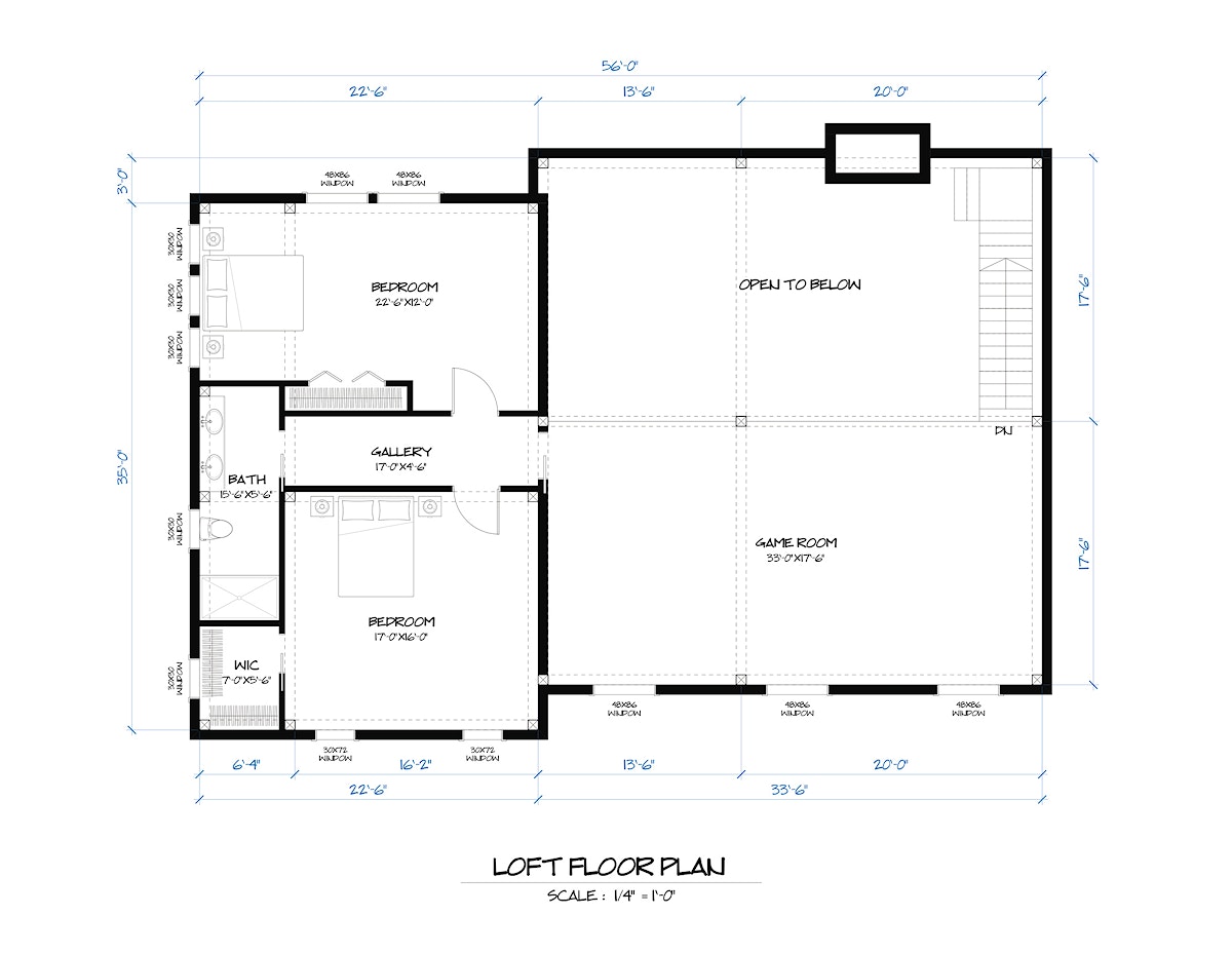 Timberlyne Matterhorn Home Design Loft Floor Plan