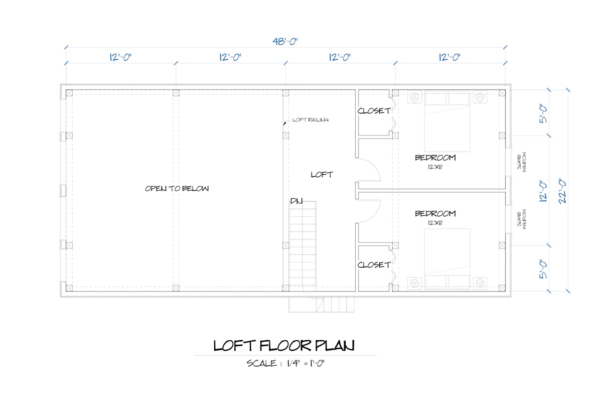 Timberlyne Watson Home Design Loft Floor Plan