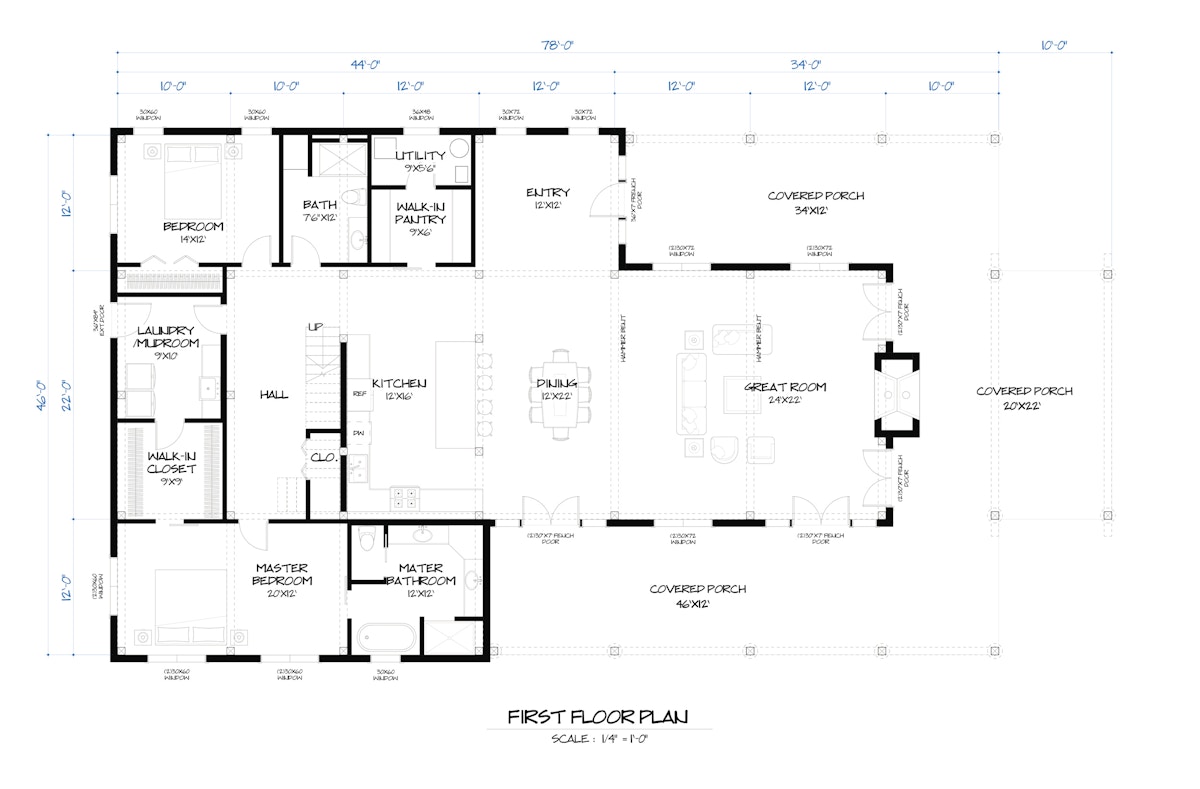 Timberlyne Witherspoon Home Design Main Floor Plan