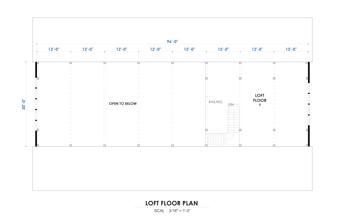 Timberlyne Glacier Event Center Loft Floor Plan